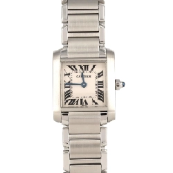 Cartier Tank Française SM W51008Q3 SS Quartz - Hàng hiệu Chính hãng
