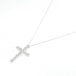 K18WG Đeo chéo × Ngôi sao Dây chuyền kim cương 0.44CT - Hàng hiệu Chính hãng 861095