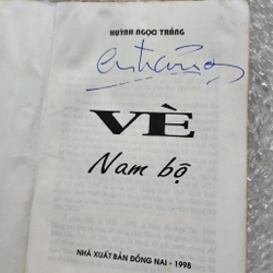 Vè Nam Bộ | Huỳnh Ngọc Trảng | chữ ký tác giả  416587