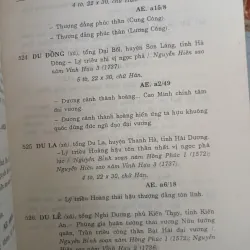 BẢNG TRA THẦN TÍCH THEO ĐỊA DANH LÀNG XÃ - NGUYỄN THỊ PHƯỢNG chủ biên 755702