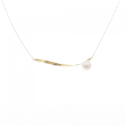 K18YG Ngọc trai Akoya Dây chuyền 7mm - Hàng hiệu Chính hãng