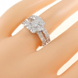 Nhẫn kim cương K18WG 0.33CT 669828