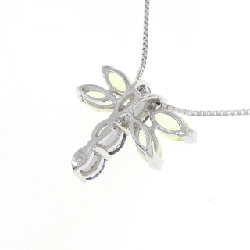 K18WG Dragonfly Mặt dây chuyền đá màu - Hàng hiệu Authentic 862992