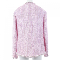 CHANEL LOOK2 P78974V71122 Áo khoác không cổ - Hàng hiệu Authentic 813829