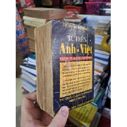 Từ điển Anh Việt - Quỳnh Dân - Thanh Sơn - 1990 mới 80% ố - HỌC NGOẠI NGỮ - HCM0111 924377