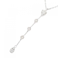 K18WG Dây chuyền kim cương 0.61CT - Hàng hiệu Chính hãng 848060