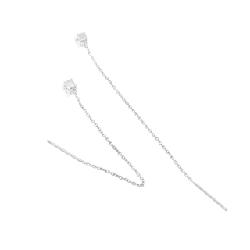 K18WG Bông tai kim cương - Hàng hiệu Authentic 868440