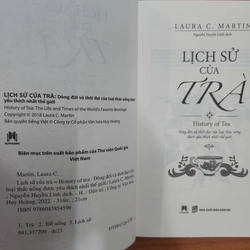 Sách Lịch sử của Trà của Laura Martin mới 89% 524663
