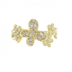 Nhẫn kim cương K18YG 0.20CT 669037