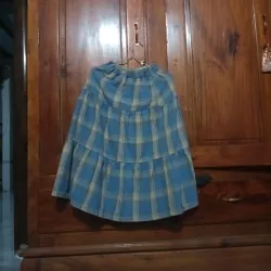 Váy kẻ sọc chữ A 957797