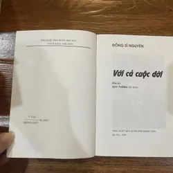 Với cả cuộc đời - Đồng Sỹ Nguyên hồi ký (BM) 740305