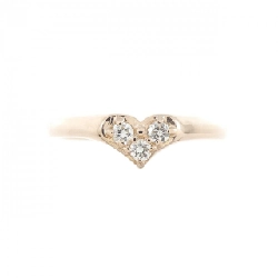 Nhẫn kim cương hình trái tim K18PG 0.10CT - Hàng hiệu chính hãng 854084