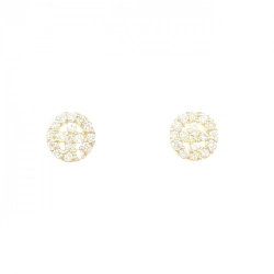 K18YG Bông tai kim cương 0.20CT - Hàng hiệu Chính hãng