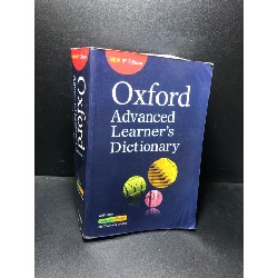 Oxford Advanced Learner's Dictionary kèm đĩa CD mới 80% hơi gãy, bẩn nhẹ bìa HCM0611