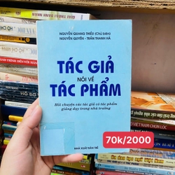 TÁC GIẢ NÓI VỀ TÁC PHẨM -2000