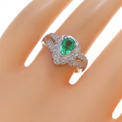 Nhẫn Emerald PT900 0.53CT - Hàng hiệu Chính hãng 848920