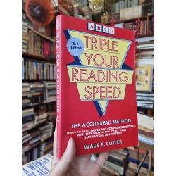 Tripple Your Reading Speed : The Acceleread Method - Wade E. Cutler 378018