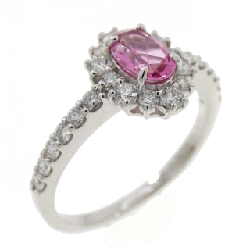 Nhẫn Spinel PT900 0.41CT