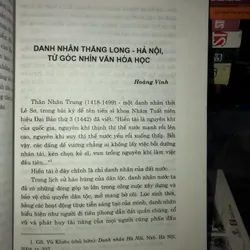 Tiêu chí danh nhân văn hoá Thăng Long - Hà Nội - VS. Hồ Sĩ Vịnh 703619