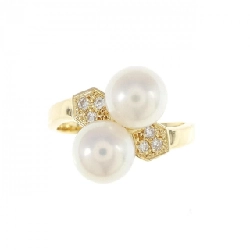 Nhẫn ngọc trai Akoya K18YG - Hàng hiệu Authentic 859458