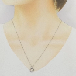 K18WG Dây chuyền kim cương 0.10CT - Hàng hiệu Chính hãng 859868