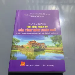 Tập bài giảng tình hình nhiệm vụ của tỉnh thừa thiên huế