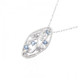 K18WG Aquamarine Necklace - Hàng hiệu Authentic 857869