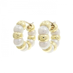 Bông tai ngọc trai Akoya 750YG - Hàng hiệu Authentic