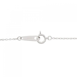 K18WG 2WAY Dây chuyền kim cương 0.04CT - Hàng hiệu Chính hãng 860455