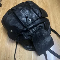 Balo nam 27*41*17 da thật 2hand 973301