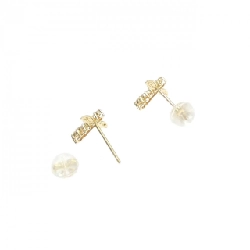 K18YG Bông tai kim cương 0.09CT - Hàng hiệu Chính hãng 874489