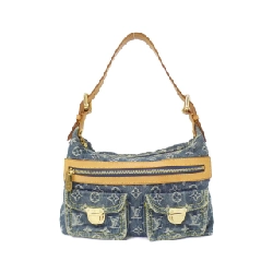 Túi xách vai Louis Vuitton Monogram Denim Baggy PM M95049