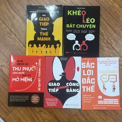 Sách giao tiếp không công bằng + biến giao tiếp thành thế mạnh.. ( combo 5 cuốn )