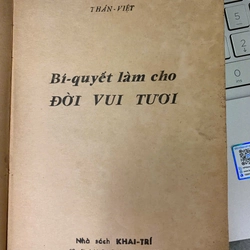 BÍ QUYẾT LÀM CHO ĐỜI SỐNG VUI TƯƠI 215246
