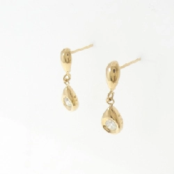 K18YG Bông tai kim cương 0.18CT - Hàng hiệu Chính hãng 870226