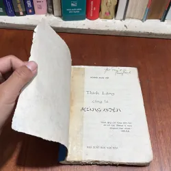 [Sách Không Đẹp, Bị Mốc Và Rách] - II Thinh Lặng Cũng Là Hùng Biện - Hoàng Xuân Việt 800349