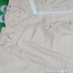Set bộ dễ thương. Size XL . Màu kem . Quần có túi . Mới 90% . Vì mình mua nhầm size 72671