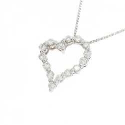 Dây chuyền kim cương hình trái tim PT900/PT850 0.30CT - Hàng hiệu Chính hãng 860105