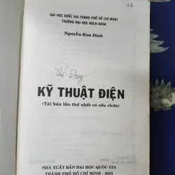 [Sách kỹ thuật điện xưa] Kỹ thuật điện - Nguyễn Kim Đính  1005989