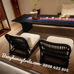 Ghế mây ngồi trà đạo kiểu Nhật 738557