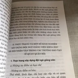 Xây dựng đội ngũ giảng viên khoa học xã hội nhân văn 782763