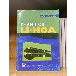 Phân tích Lí - Hóa - Hồ Viết Quý - GIÁO TRÌNH, CHUYÊN MÔN - Văn võ - VAVO3110-173