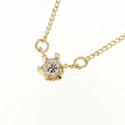 K18YG Dây chuyền kim cương 0.10CT - Hàng hiệu Chính hãng 864013