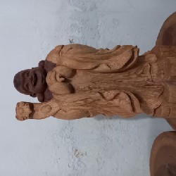 Tượng phật di lặc gỗ
