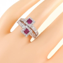 Nhẫn Ruby 750WG 0.60CT 667955