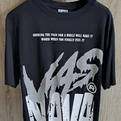 Áo thun đen VASNAVA unisex – chất đẹp, form rộng-size L 688103