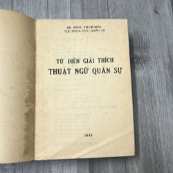 Từ điển giải thích thuật ngữ quân sự-1985. 2a3 527620