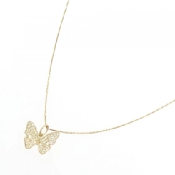 K18YG Dây chuyền bướm - Hàng hiệu Authentic 846693
