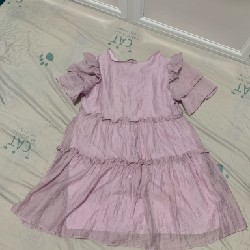 Đầm babydoll màu tím pastel siêu cute 