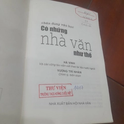Hà Vinh, Vương Trí Nhàn - Có những NHÀ VĂN như thế 445939